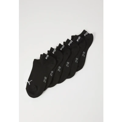 Abbildung von Puma KIDS Plain Sneaker Unisex 6 PACK Socken für Kinder, Größe: 31 34, Black