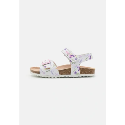 Abbildung von Geox Adriel GIRL Riemensandalette für Kinder, Größe: 29, White/lilac Schuhe