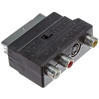 Abbildung von Scart Adapter 3x Cinch und S VHS