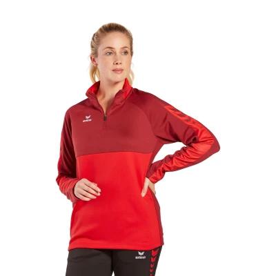 Abbildung von Erima Teamsport SIX Wings Trainin Langarmshirt, Herren, Größe: Large, Rot