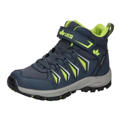Abbildung von Outdoorschuh wasserdicht atumgsaktiv Jungen Schnürung LICO Sines VS