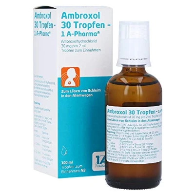 Abbildung von Ambroxol 30 Tropfen 1 A Pharma 100 ml