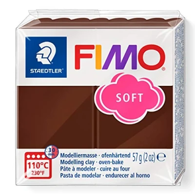 Abbildung von Fimo soft boetseerklei 56 g choco