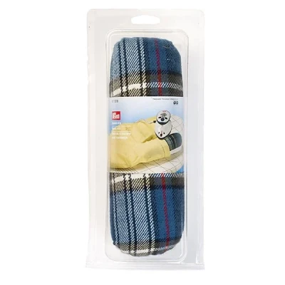 Abbildung von Prym 611919 Saumrolle zum faltenfreien Bügeln von Kragen, Ärmeln und Hosenbeinen, Polyester Mischgewebe, Mehrfarbig, 23 x 7 cm
