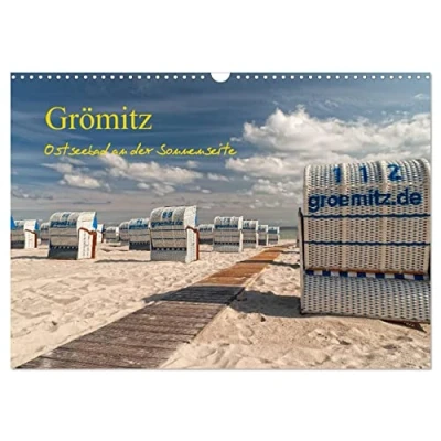 Abbildung von Grömitz Ostseebad an der Sonnenseite (Wandkalender 2025 DIN A3 quer), CALVENDO Monatskalender
