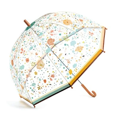 Abbildung von DJECO Stockregenschirm Kleine Blumen Regenschirm für Erwachsene DD04720