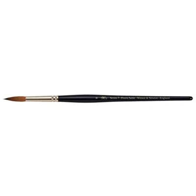 Abbildung von Winsor &amp; Newton 5007008 Serie 7 Aquarellpinsel, Kolinski Rund Pinsel Nr. 8 5,6 mm, Qualität von Handarbeit