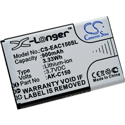Abbildung von Akku für Großtasten Handy Emporia Telme X200, 3,7V, Li Ion