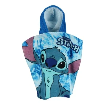 Abbildung von Lilo &amp; Stitch Poncho mit Kapuze, Multicolor, Einheitsgröße