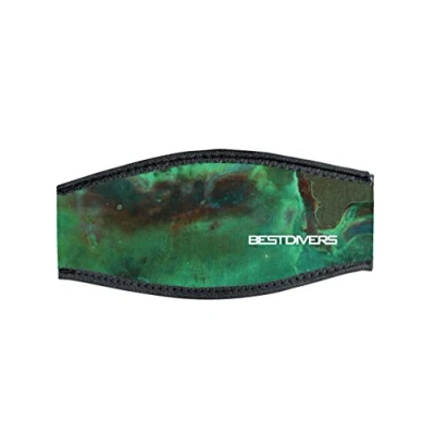 Abbildung von Best divers Uhrenarmband Maske aus Neopren, doppelt Klettverschluss, Acid