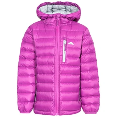 Abbildung von Trespass Kinder Regenjacke Mit Kapuze Kompakt Zusammenfaltbare Morley, Blue, 7/8, UCJKCAM20001_BLU7/8
