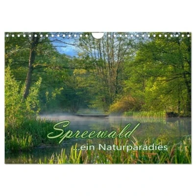 Abbildung von Spreewald Ein Naturparadies (Wandkalender 2025 DIN A4 quer), CALVENDO Monatskalender