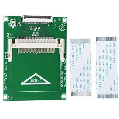 Abbildung von Bewinner CF Karte zu ZIF CE Adapterkarte, 1,8 Zoll 50 Pin SSD Festplatten Adapterkarte für DOS/Windows 3.1/95/NT/98/Me/2000/XP/Vista/Linux/Mac, Computerkonverter