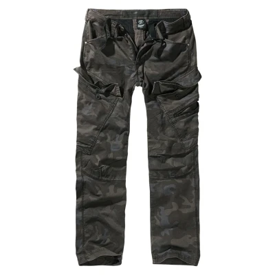 Abbildung von Brandit Accessoires Adven Cargohose, Herren, Größe: Large, Darkcamo