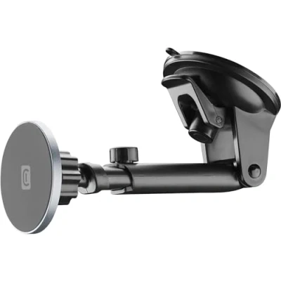 Abbildung von cellularline Touch Mag Suction Cup Magnetische Smartphone Halterung für das Auto Safe System 360 Drehung Schwarz