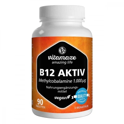 Abbildung von B12 Aktiv 1.000 [my]g vegan Tabletten
