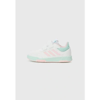 Abbildung von adidas Performance Tensaur Sport 2.0 Unisex Trainingsschuh für Kinder, Größe: 36 2/3, White/clear pink/semi flash aqua Schuhe