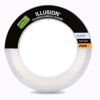 Abbildung von Fox Illusion Fluorocarbon Leader Clear 30lb (50m) Karpfen Vorfachmaterial