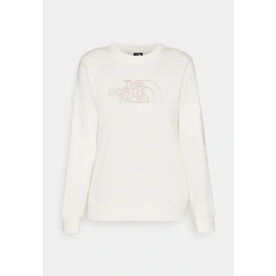 Abbildung von The North Face DREW PEAK Light CREW Sweatshirt, Damen, Größe: 34/36, White dune/metal pink