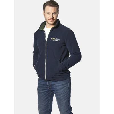 Abbildung von Jan Vanderstorm Terje Fleecejacke, Herren, Größe: Large, Dunkelblau