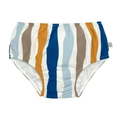 Abbildung von LÄSSIG Baby Kinder Schwimmwindel Windelbadehose/Swim Diaper Waves Blue/Nature, 13 18 Monate, Größe: 86