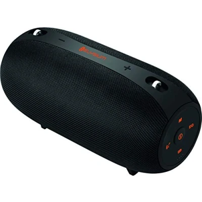 Abbildung von ECG BTS X1 Black Bluetooth Lautsprecher USB; Micro SD Karte; FM Radio; Energienbank; MP3, WMA, APE, FLAC; Abspielzeit: 12 Stunden; Handsfree; Wasserbeständig; AUX Eingang Schwarz