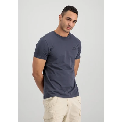 Abbildung von Alpha Industries Tshirt print, Herren, Größe: 3XL, Greyblack black