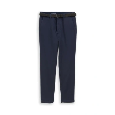 Abbildung von TOM Tailor Travis Stoffhose, Herren, Größe: 38x32, Navy zig zag structure