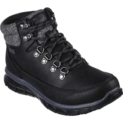 Abbildung von Skechers Damen Synergy COOL SEEKER Stiefelette Sneaker 167425 BLK