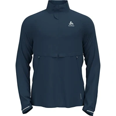 Abbildung von Odlo Herren ZEROWEIGHT PRO WARM Laufjacke, blue wing teal