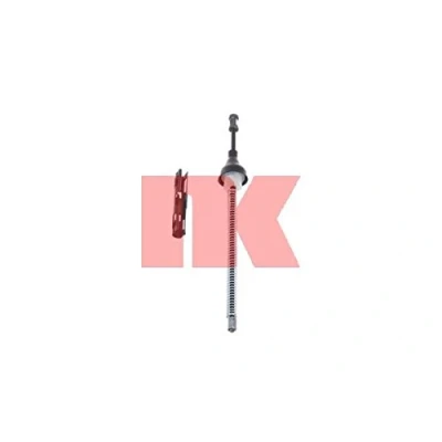 Abbildung von NK 9025117 Handbremsseil 175 Trommelbremse FORD: Focus Mk1 Schrägheck, FIESTA 5, Fusion Kombi, MAZDA: 2 Hatchback