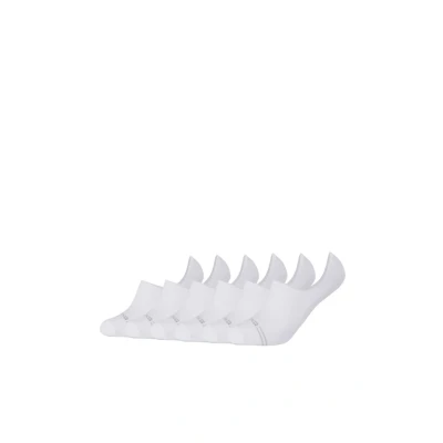 Abbildung von Mustang 6ER PACK TRUE Füßlinge, Damen, Größe: 35 38, White