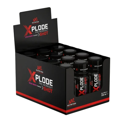 Abbildung von XXL Nutrition Xplode Pre Workout Shot Sour Berry 360 ml