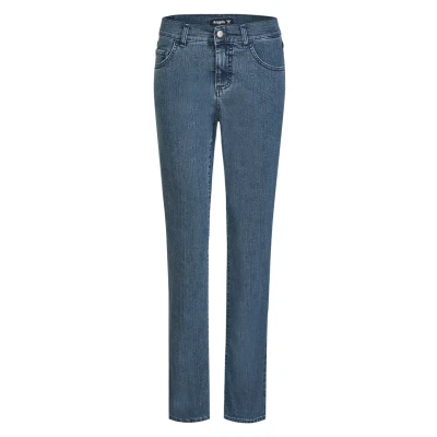 Abbildung von Angels Dolly Jeans Straight Leg stoneblue denim, Damen, Größe: 34x32, Stone blue denim