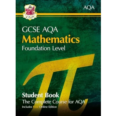 Abbildung von GCSE Maths AQA Student Book Foundation (with Online Edition) (CGP Maths)
