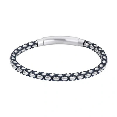 Abbildung von iXXXi Men Perlenarmband Eddie mattes Silber One Size