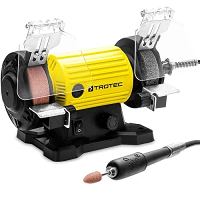 Abbildung von TROTEC Doppelschleifer PBGS 10 120, 120W Schleifer inkl. flexibler Welle