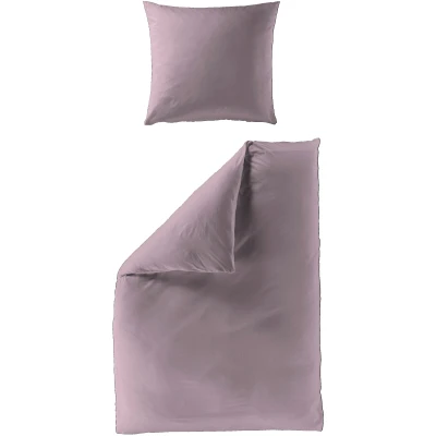 Abbildung von BIERBAUM Bettwäsche &quot;Elegant uni&quot;, (2 tlg.), Mako Satin, 100 % Baumwolle, Uni, pflegeleicht