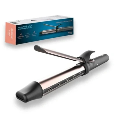 Abbildung von Cecotec Manuelle Lockenwickler Bamba SurfCare Epic Curly Sphere 32 mm Keramik und Turmalin. Temperatureinstellung (120 C 210 C) LED Anzeige, Ionen Technologie, drehbares Kabel