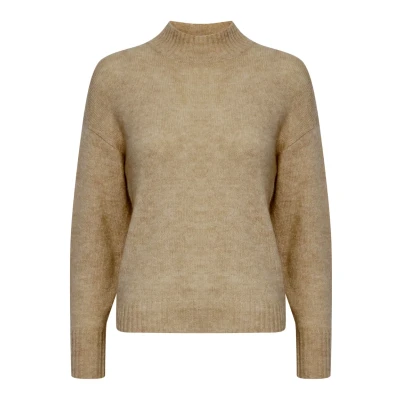 Abbildung von ICHI Ihkamara LS Strickpullover, Damen, Größe: Large, Nomd