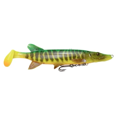Abbildung von Savage Gear 4D Pike Shad 20cm 65g SS 03 Fire Tiger Softbait