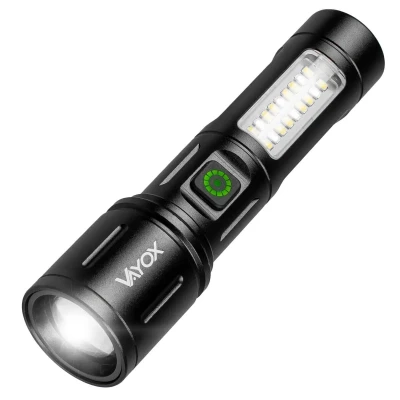 Abbildung von Akku Lampe Vayox VA0181. 260lm. ZOOM. Seitenlicht