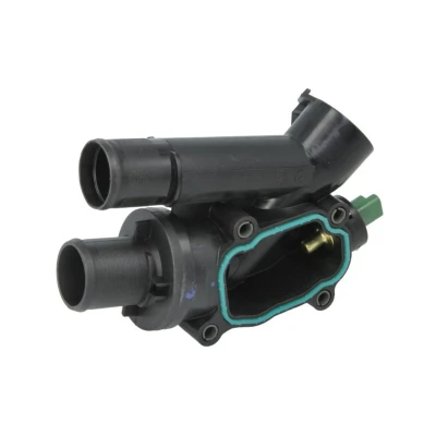 Abbildung von NRF 725191 Kühlwasserthermostat 83 mit Sensor, Dichtring Gehäuse FORD: S Max Mk1, Galaxy Mk2 MPV, MONDEO 4 Turnier, PEUGEOT: 508 I SW, 407 SW