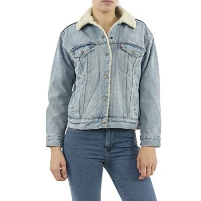 Abbildung von Levi&#039;s Trucker Übergangsjacke, Damen, Größe: Medium, Strangerways