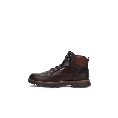 Abbildung von Pikolinos Stiefeleten in Leder VIGO für Männer Farbe Olmo