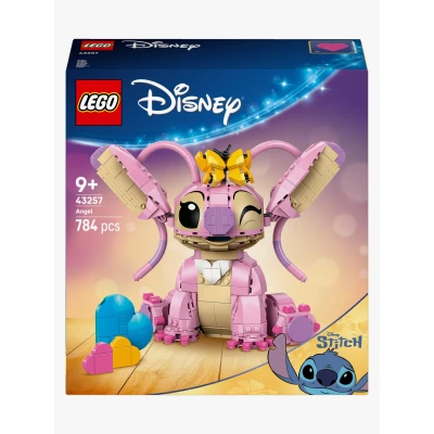 Abbildung von LEGO Disney Angel Lilo &amp; Stitch Bauspielzeug Baubare Figur mit 3 Herzen und Schmetterling Geschenk für Mädchen Jungen ab 9 Jahren Erwachsene Fans der TV Serie 43257
