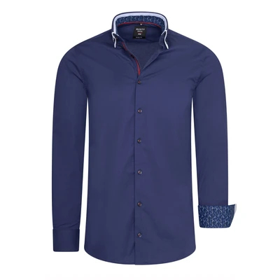 Abbildung von Rusty Neal Overhemd Regular Fit Blau