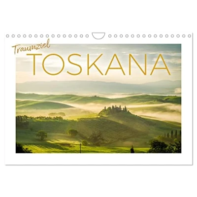 Abbildung von Traumziel Toskana (Wandkalender 2025 DIN A4 quer), CALVENDO Monatskalender