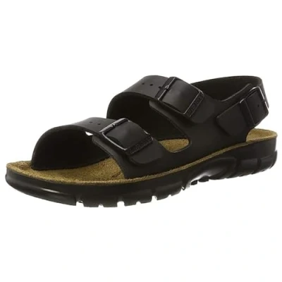 Abbildung von Birkenstock KANO Riemensandalette, Herren, Größe: 39, Black Schuhe