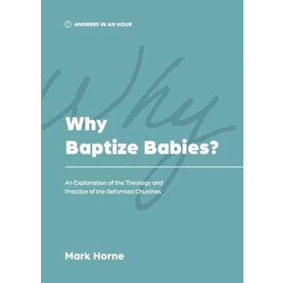 Abbildung von Why Baptize Babies?: an Explanation of the Theology and Practice Reformed Churches (Answers in Hour)